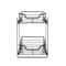 Household Essentials Glidez 2-Tier Cabinet Organizer